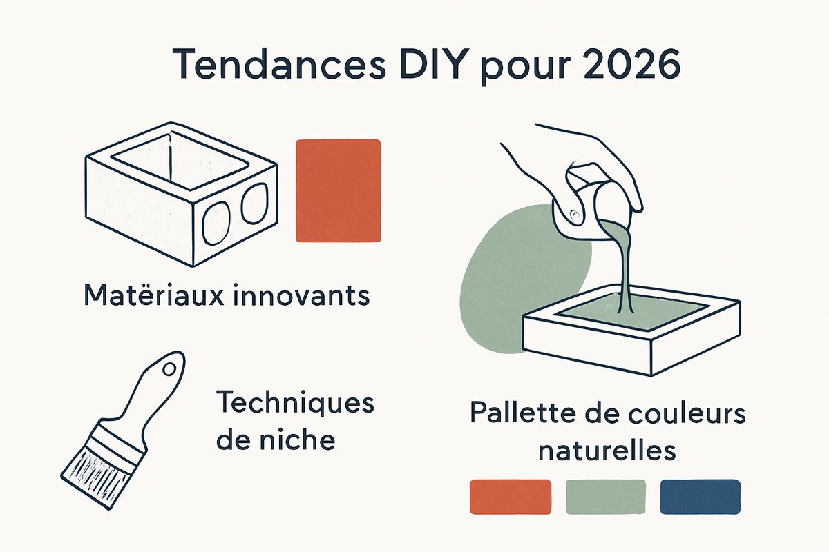infographie tendances DIY 2026