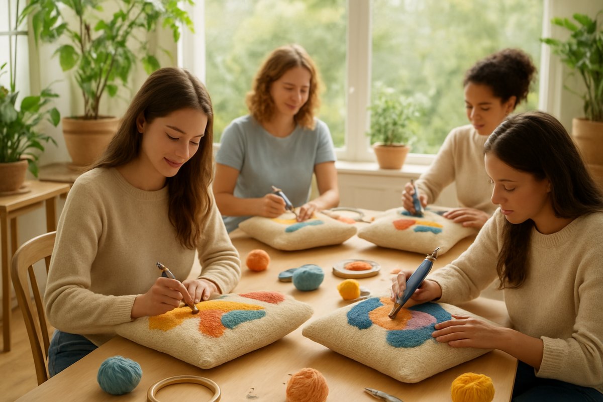 atelier DIY tufting